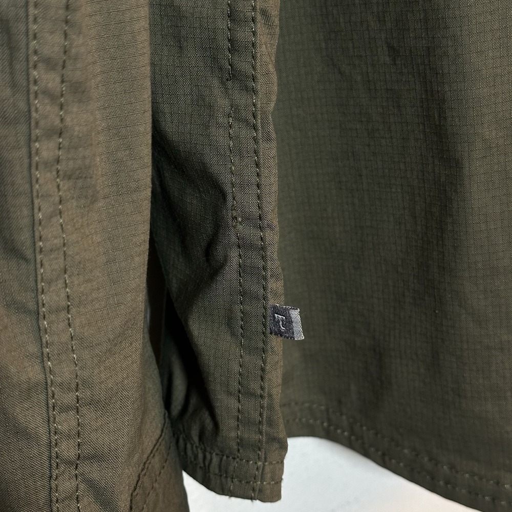 Toad&Co Men's XL Transverse ShirtJacket Full Zip Olive Green Lightweight Shacket - Picture 9 of 13